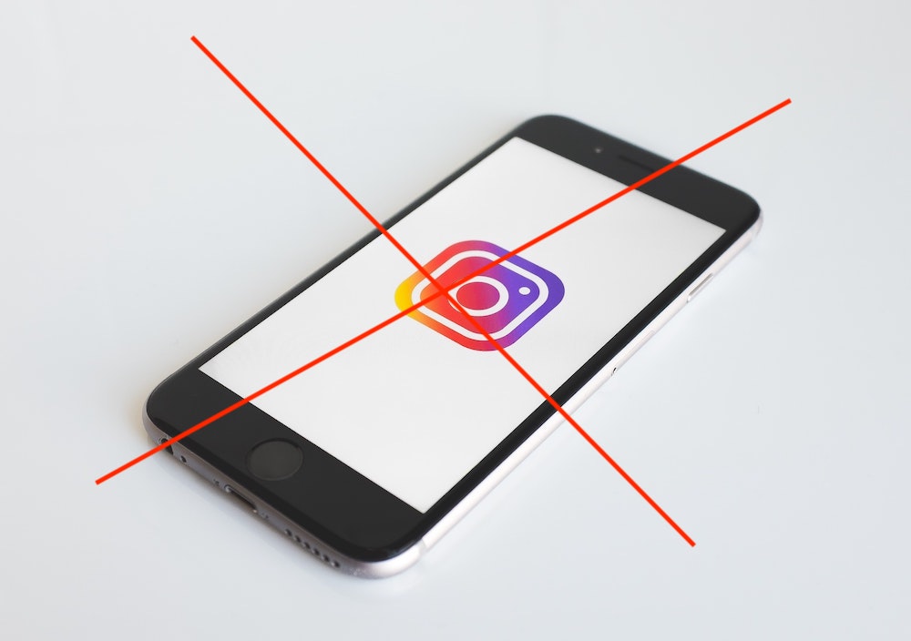 eliminare profilo instagram app